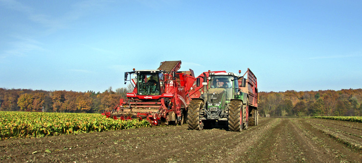 Traktor-auf-acker